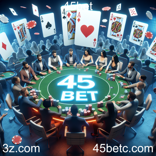 Desbravando o Poker Online no 45bet: A Experiência do Jogo de Cartas